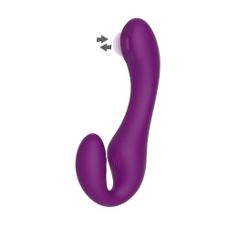 Xocoon Stimulateur de point G Strapless Strap-On 13 x 3.5cm Violet
